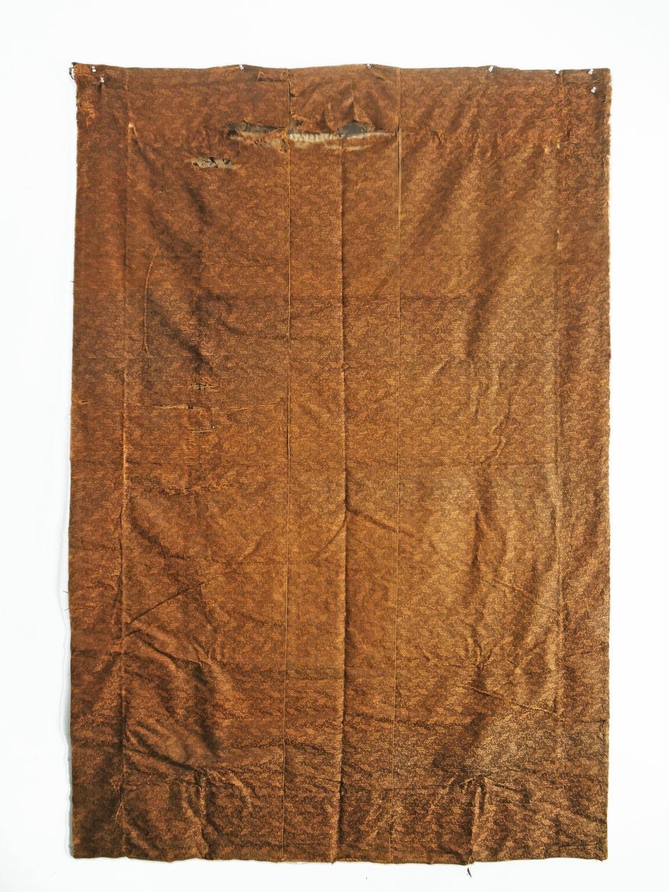 Large 82" x 56" Japanese Meiji Embroidered Silk Wall Hanging Tapestry - c. 1868-1912, Japan Large 82" x 56" Japanese Meiji Embroidered Silk Wall Hanging Tapestry - c. 1868-1912, Japan
