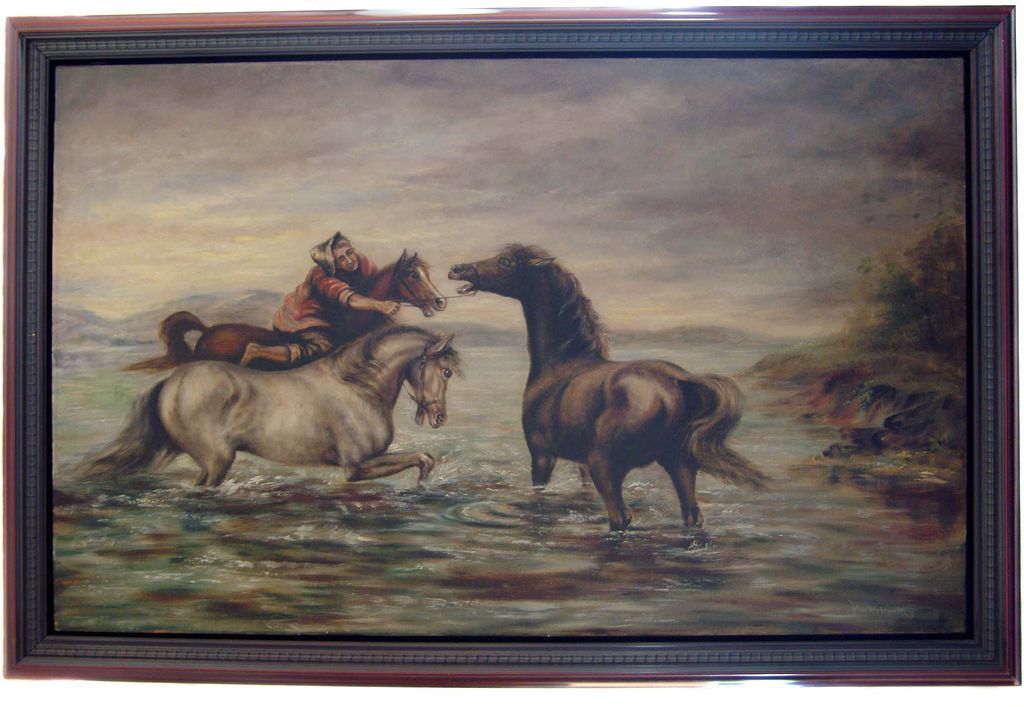 Original Oil of Horses Original Oil of Horses