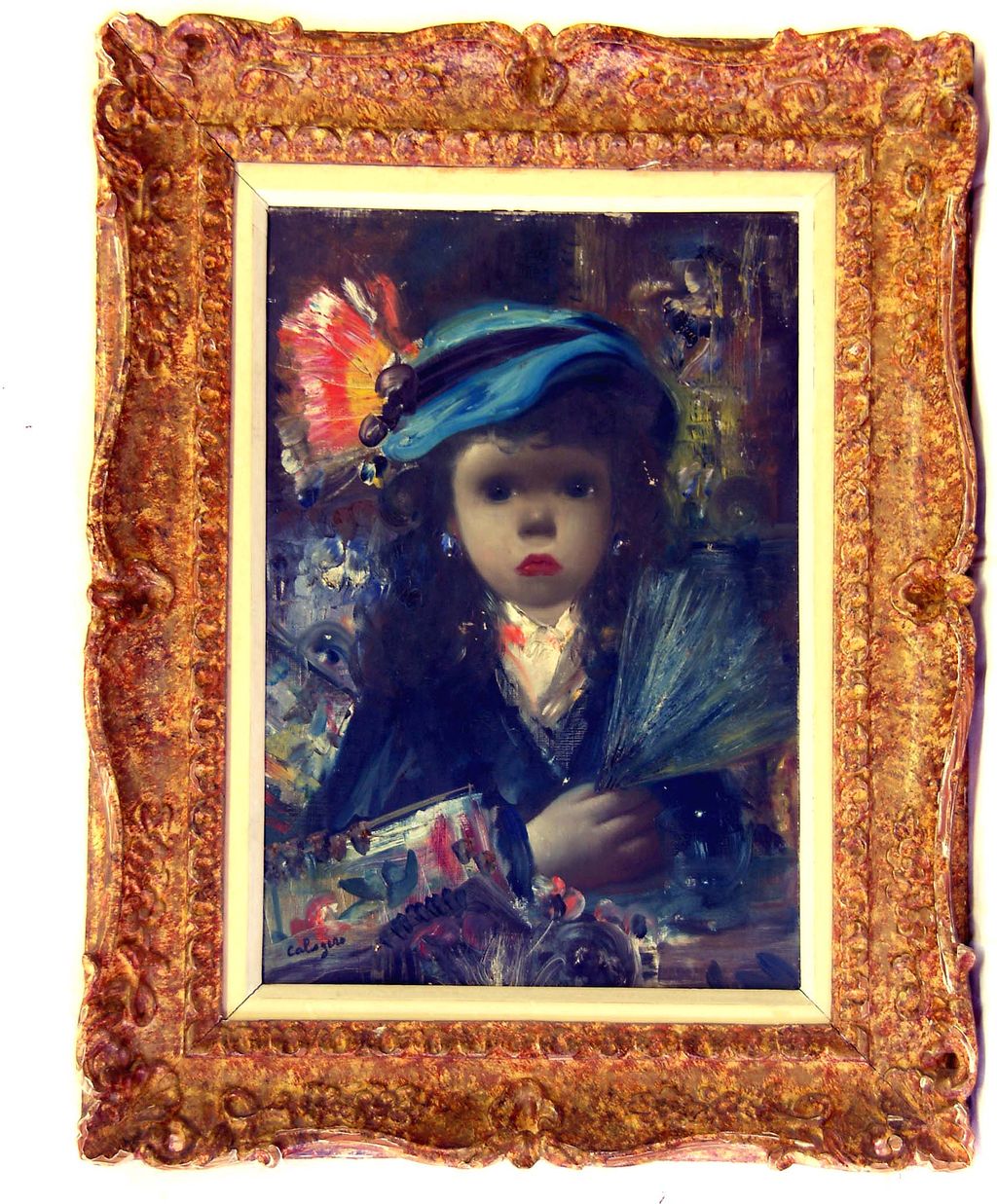 Jean Calogero Original Signed Oil Jean Calogero Original Signed Oil