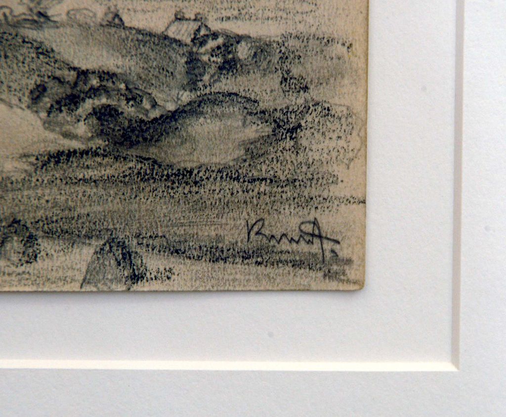 Roger Kuntz Original Sketch of Windmill Roger Kuntz Original Sketch of Windmill