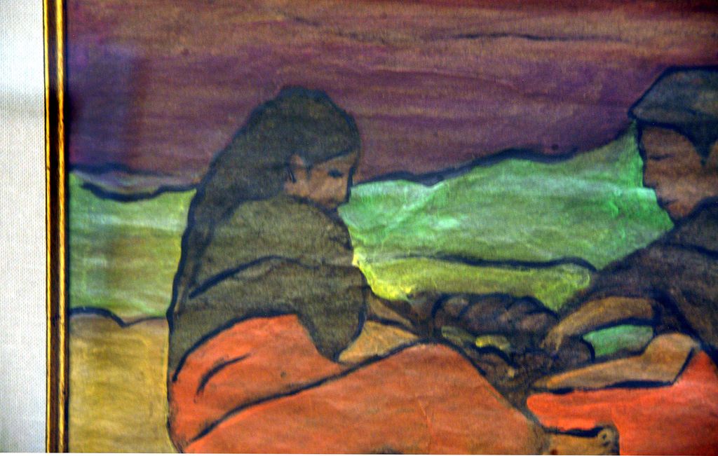Diego Rivera Painting Diego Rivera Painting