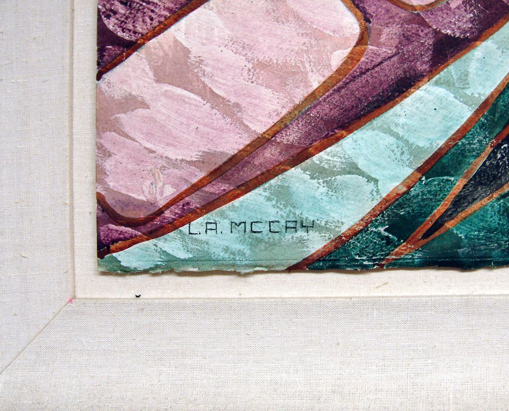 Original Signed L. McCay Mixed Medium Original Signed L. McCay Mixed Medium