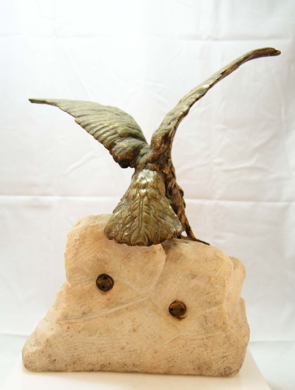 Signed Eagle Bronze by Theophile Somme c. 1901 Signed Eagle Bronze by Theophile Somme c. 1901