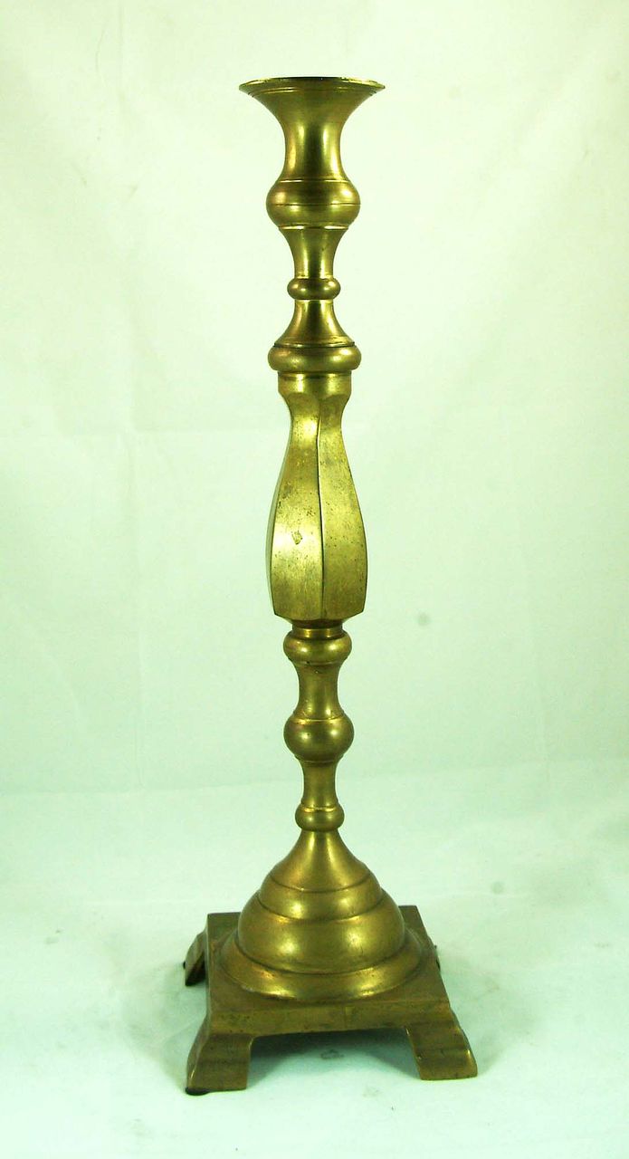 Brass Candlestick c. 1890 Brass Candlestick c. 1890