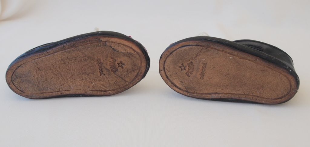Handcrafted Leather Doll Shoes for Bebe Handcrafted Leather Doll Shoes for Bebe