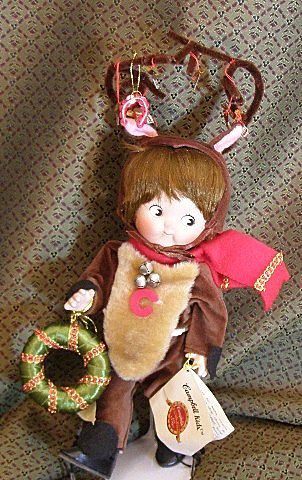 Campbell's soup bisque reindeer doll soooo cute Campbell's soup bisque reindeer doll soooo cute