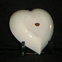 Heart Shaped Dish With Lady Bug Decoration Heart Shaped Dish With Lady Bug Decoration