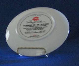 Delphi "Diamonds Are A Girls Best Friend" Collector Plate Delphi "Diamonds Are A Girls Best Friend" Collector Plate