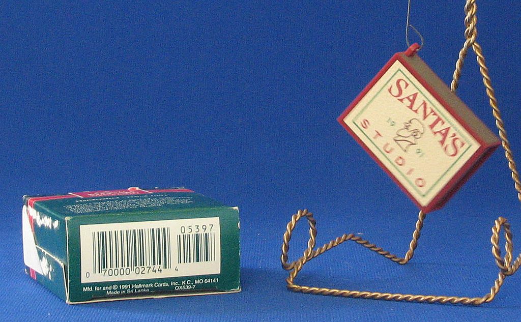 Hallmark Keepsake Santa's Studio" Ornament Hallmark Keepsake Santa's Studio" Ornament
