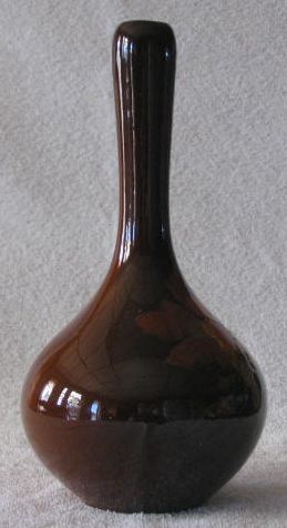Slip Decorated Owens Pottery Standard Glaze Vase Slip Decorated Owens Pottery Standard Glaze Vase