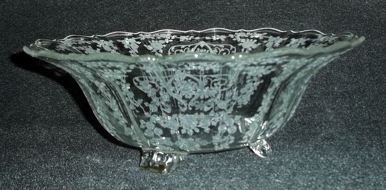 Cambridge "Diane" Footed Bowl Cambridge "Diane" Footed Bowl
