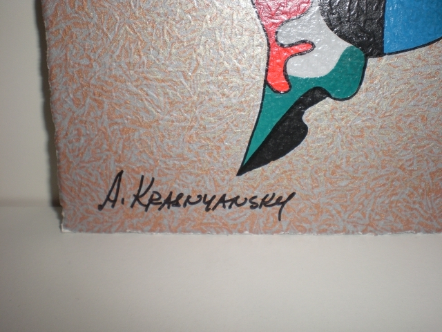Embrace by Anatole Krasnyansky hand signed art, ltd ed serigraph Embrace by Anatole Krasnyansky hand signed art, ltd ed serigraph