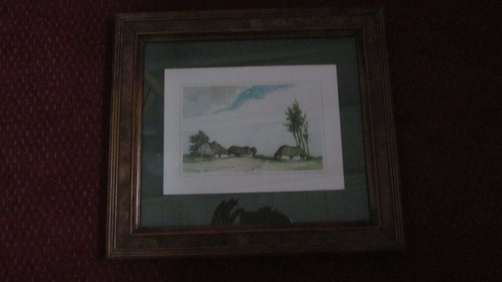 Dirk Baksteen Lithograph, In De Kempen Dirk Baksteen Lithograph, In De Kempen