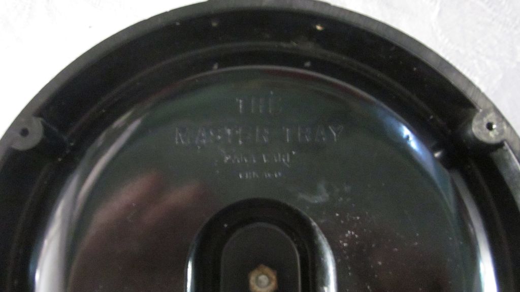 Daka-Ware Bakelite/Clear Plastic P-51 Mustang Ashtray Daka-Ware Bakelite/Clear Plastic P-51 Mustang Ashtray