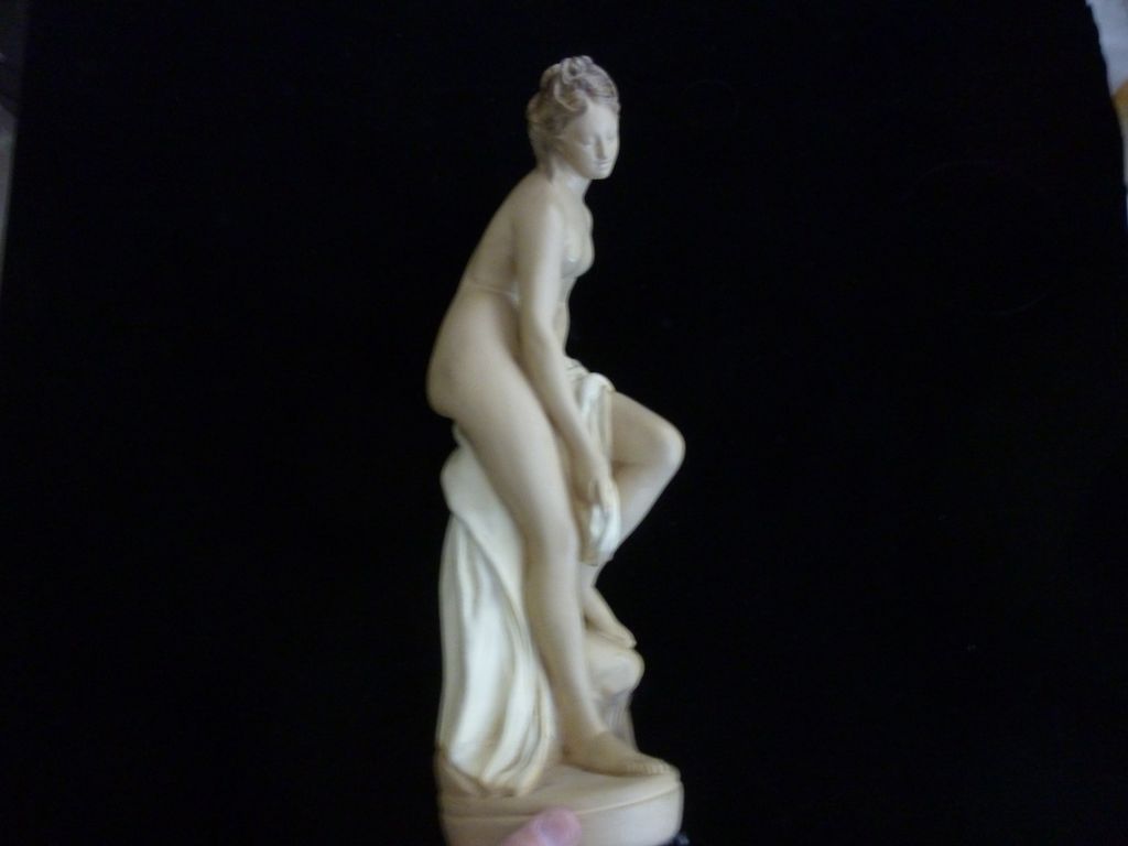 Vintage Chalk Ware Bathing Beauty, 17" Vintage Chalk Ware Bathing Beauty, 17"