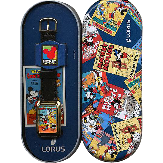 1994 Lorus "Society Dog Show" Mickey Mouse Cartoon Watch 1994 Lorus "Society Dog Show" Mickey Mouse Cartoon Watch