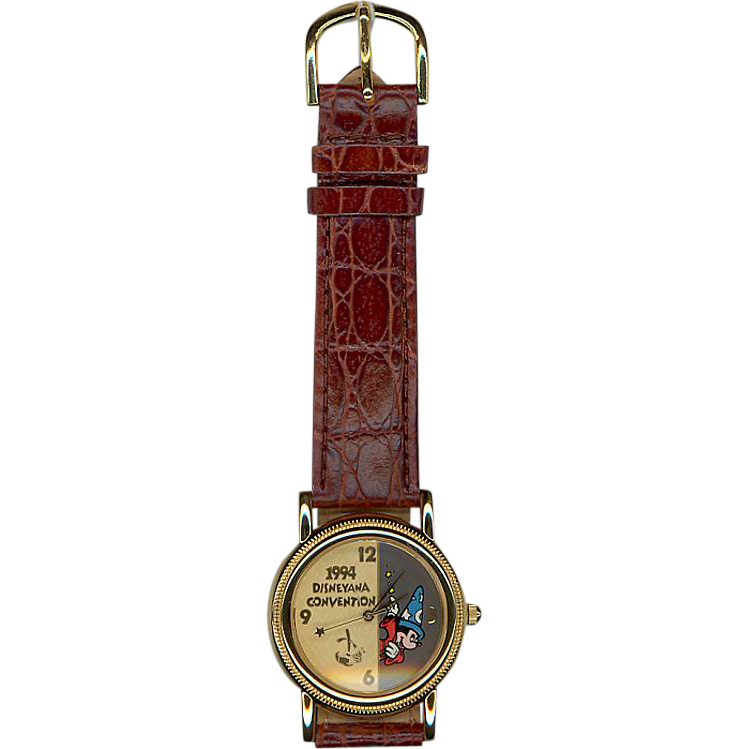 1994 Sutton Time "Sorcerer Mickey" Disneyana Convention Limited Edition Watch 1994 Sutton Time "Sorcerer Mickey" Disneyana Convention Limited Edition Watch
