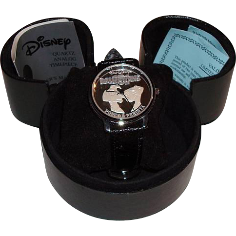 1996 Valdawn "Pongo and Perdita" 35th Anniversary of 101 Dalmations Silver Coin Watch 1996 Valdawn "Pongo and Perdita" 35th Anniversary of 101 Dalmations Silver Coin Watch