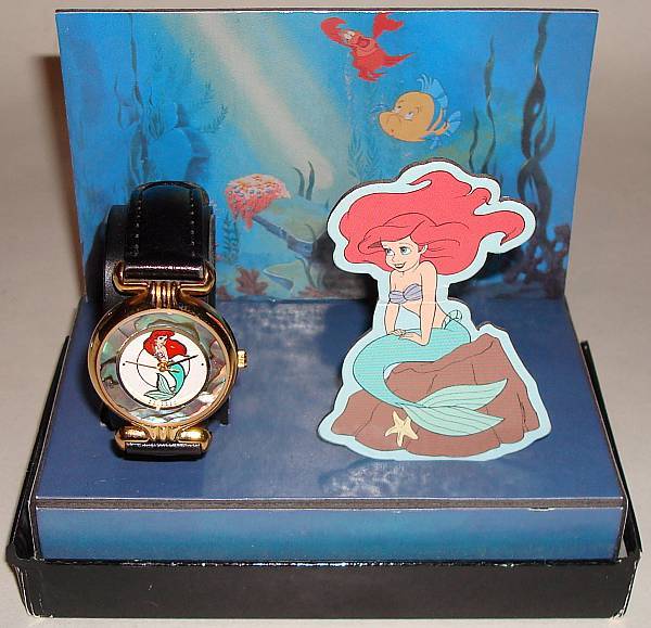 1993 Fossil "Ariel" from "The Little Mermaid" Collector Club 1 Limited Edition watch 1993 Fossil "Ariel" from "The Little Mermaid" Collector Club 1 Limited Edition watch