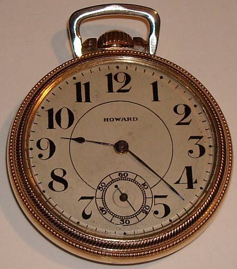 1902 Howard Series Three 17 Jewel Pocket Watch with 16 size Keystone Case 1902 Howard Series Three 17 Jewel Pocket Watch with 16 size Keystone Case