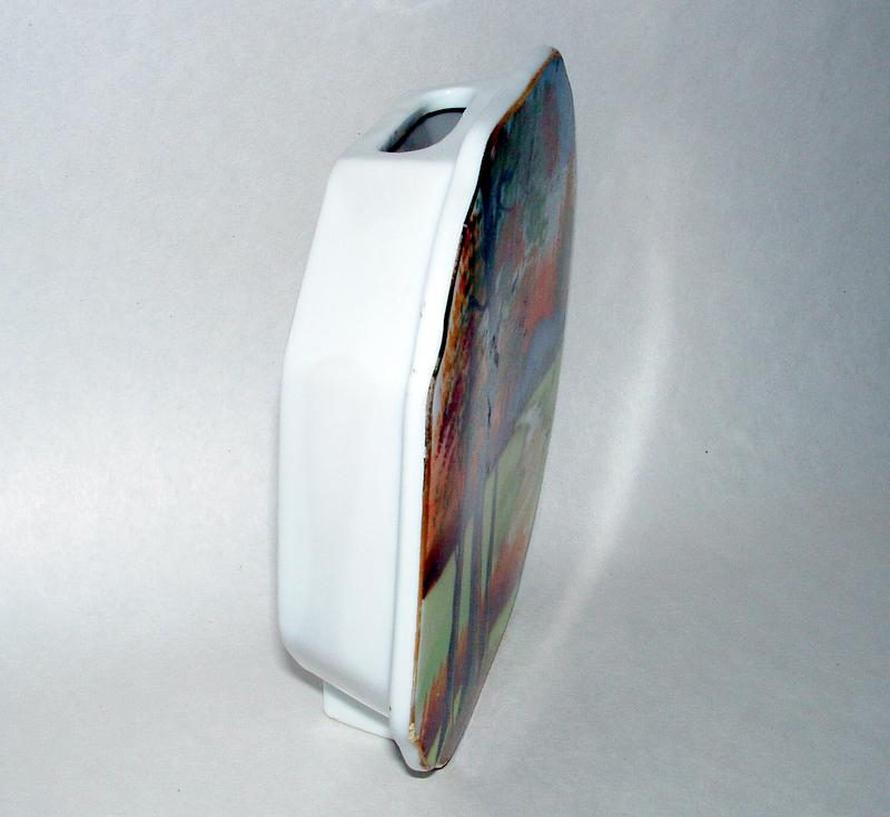 Vintage Japan Hand Painted Wall Pocket Vase Vintage Japan Hand Painted Wall Pocket Vase