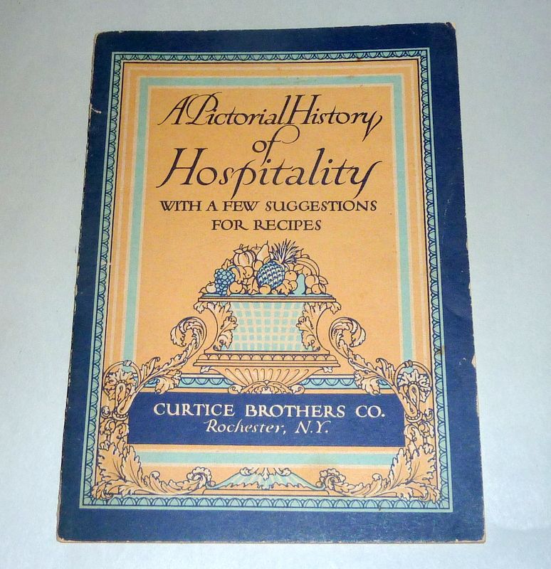 Vintage 1916 Curtice Brothers Canned Foods Full Color 16pg Advertising Booklet Vintage 1916 Curtice Brothers Canned Foods Full Color 16pg Advertising Booklet