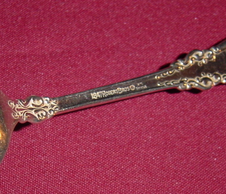 1847 Rogers Bros Silverplate Berkshire Tablespoon 1847 Rogers Bros Silverplate Berkshire Tablespoon
