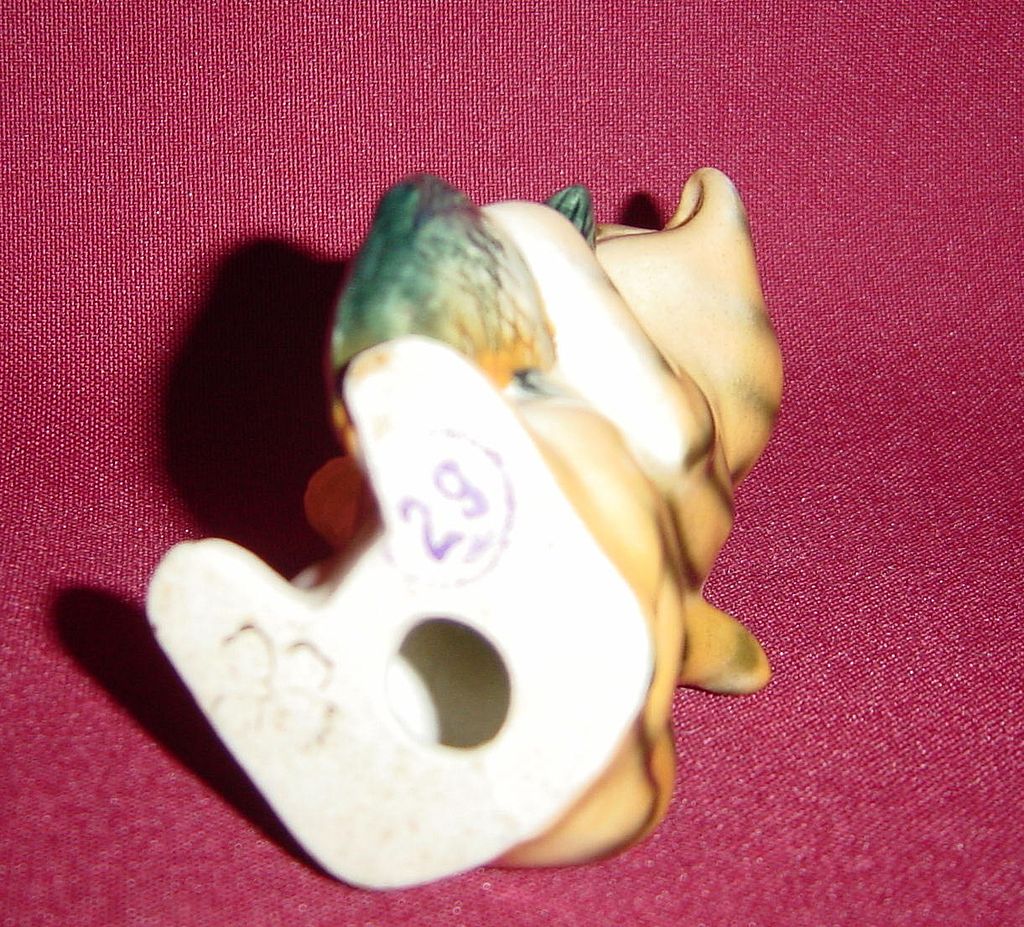 Japan Cat Holding a Fish Figurine Japan Cat Holding a Fish Figurine