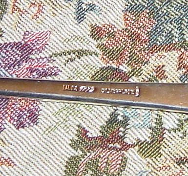 Eales 1779 Silverplate Long Handled Serving Spoon from Italy Eales 1779 Silverplate Long Handled Serving Spoon from Italy