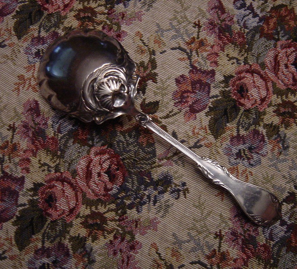 Wm A Rogers Silverplated Hanover Berry Spoon Wm A Rogers Silverplated Hanover Berry Spoon