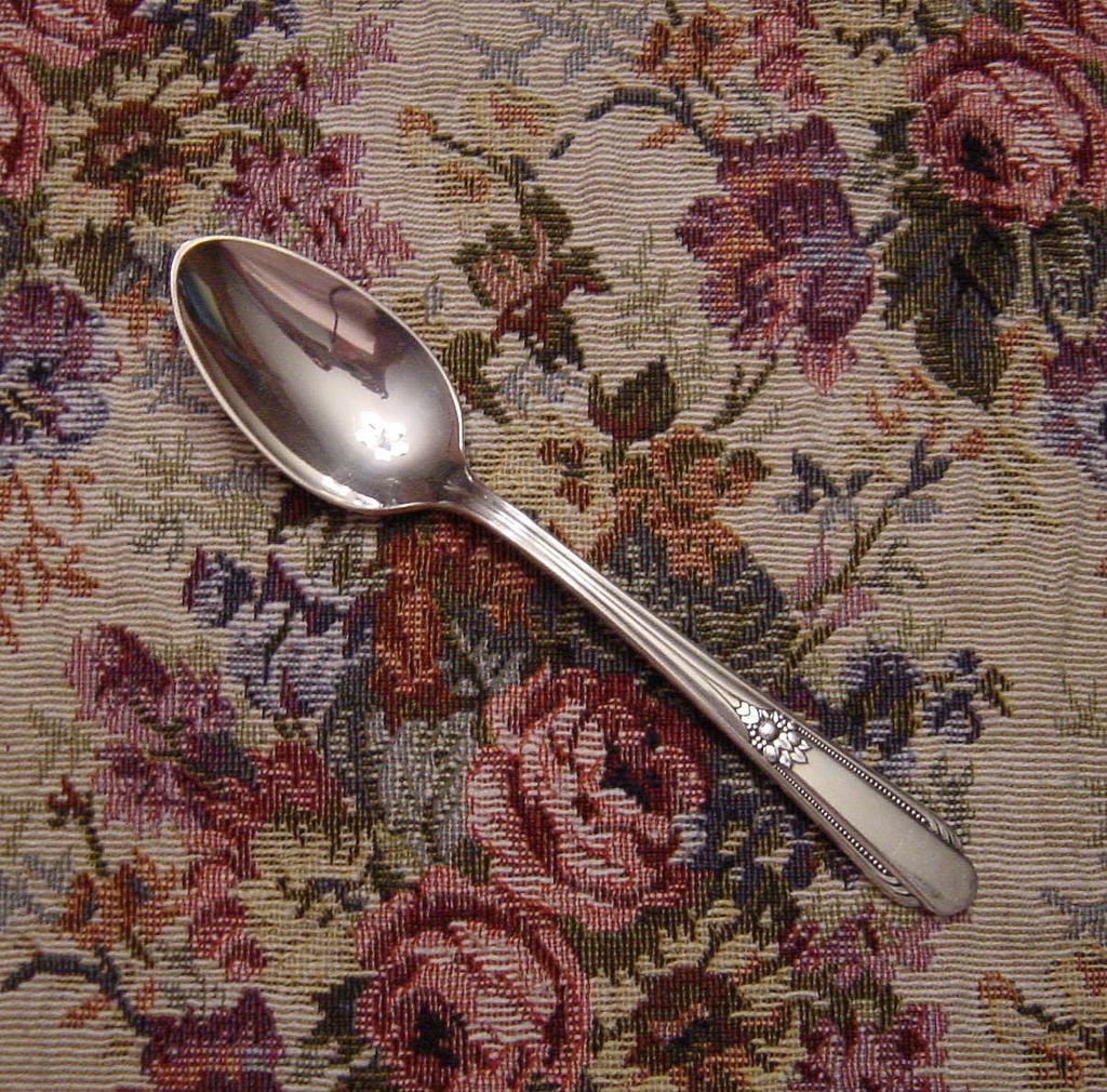 Wm Rogers Silverplate Memory Teaspoon Wm Rogers Silverplate Memory Teaspoon