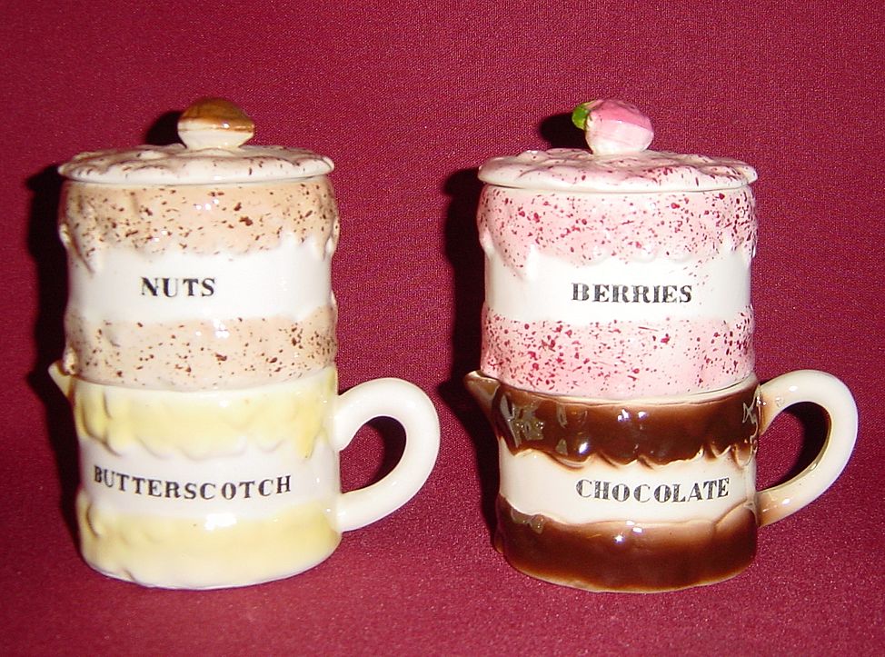 Holt Howard Ice Cream Sundae Set Holt Howard Ice Cream Sundae Set