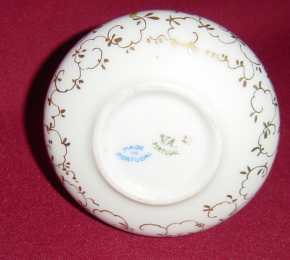 Vista Alegre Porcelain Dresser Decanter from Portugal Vista Alegre Porcelain Dresser Decanter from Portugal