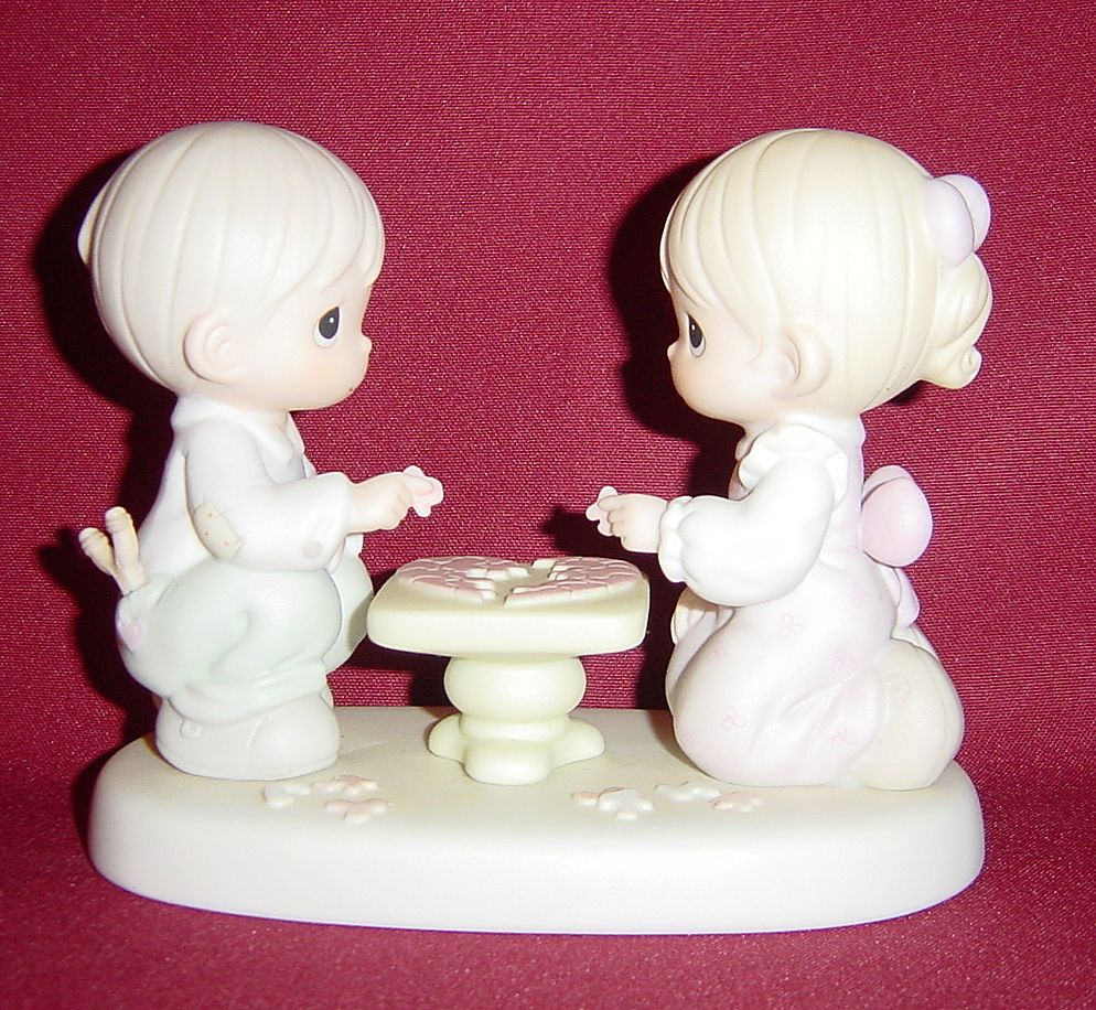 Precious Moments "Let's Put the Pieces Together" Precious Moments "Let's Put the Pieces Together"