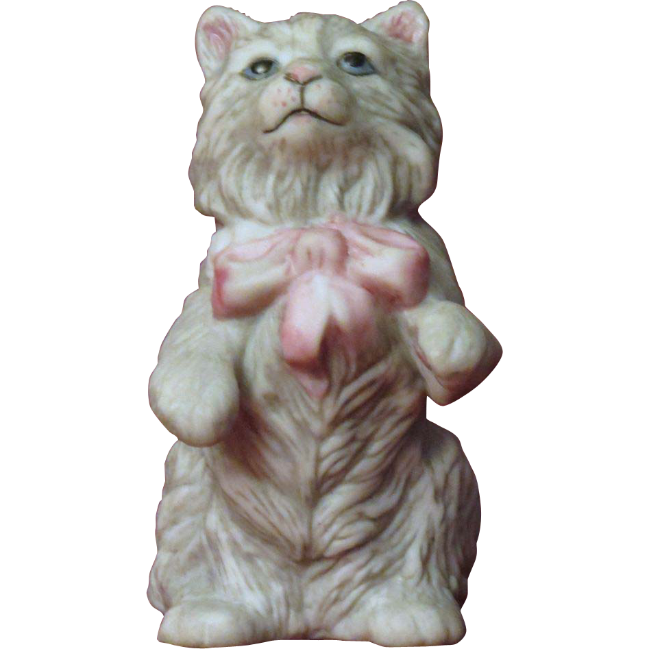 Franklin Mint Cybis Curio Cabinet Cat Franklin Mint Cybis Curio Cabinet Cat