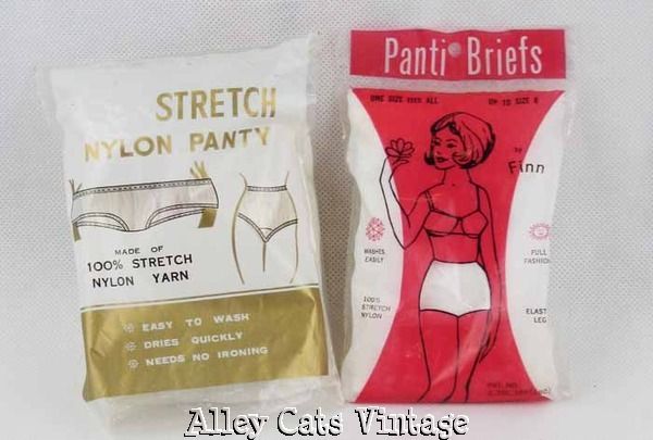 Vintage Panties Two Packaged Stretch Briefs New in Package Vintage Panties Two Packaged Stretch Briefs New in Package
