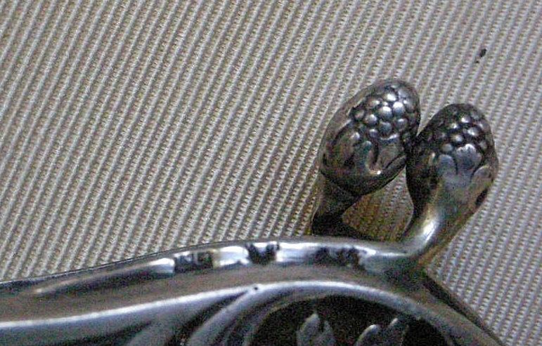 RARE Art Nouveau Sterling Silver Purse Frame Early 1900's RARE Art Nouveau Sterling Silver Purse Frame Early 1900's