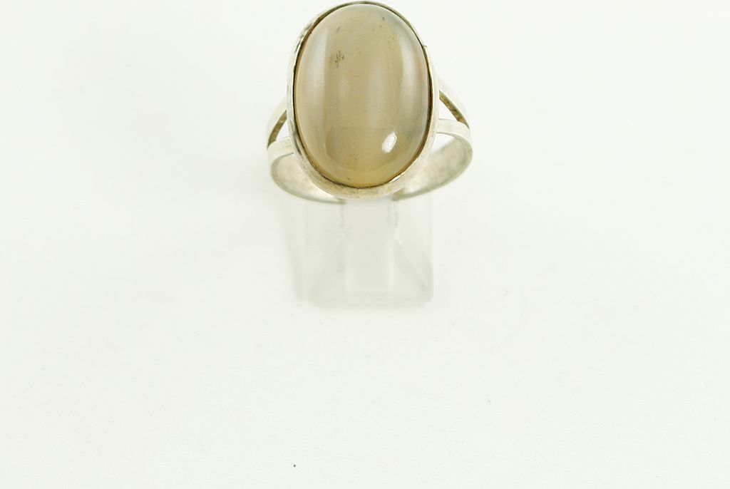 Vintage Men's Sterling Silver Agate Ring Vintage Men's Sterling Silver Agate Ring