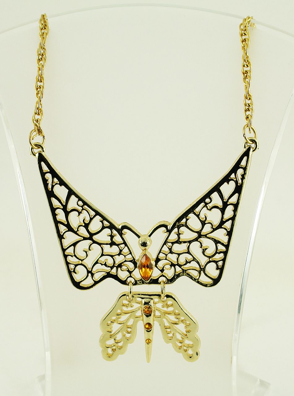 OUTRAGEOUS Vintage Butterfly Necklace OUTRAGEOUS Vintage Butterfly Necklace