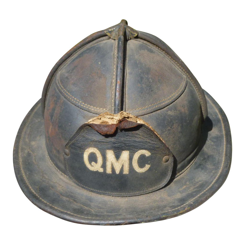 Cairns & Brother Leather Fireman's Helmet from amazingamericana on Ruby