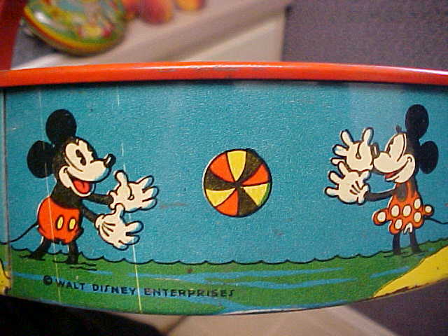 Early Disney Mickey Mouse Sand Sifter Early Disney Mickey Mouse Sand Sifter