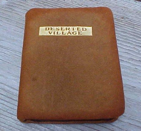 Early Miniature Book The Deserted Village Early Miniature Book The Deserted Village