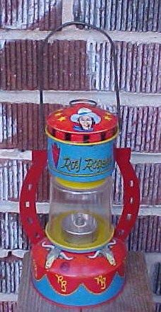 Ohio Art Roy Rogers Tin Litho Barn Lantern Ohio Art Roy Rogers Tin Litho Barn Lantern