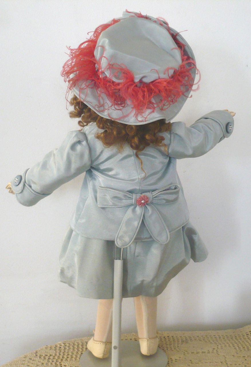 20" SFBJ 301 Tete Jumeau Original Wig Shift Shoes Gloves Mama Strings 20" SFBJ 301 Tete Jumeau Original Wig Shift Shoes Gloves Mama Strings