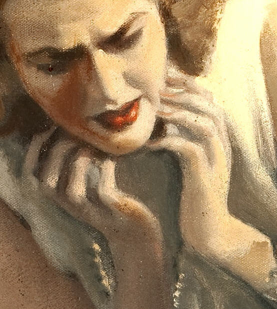 American Art - A Tragic Discovery - Andrew LOOMIS - Illustration Oil Painting American Art - A Tragic Discovery - Andrew LOOMIS - Illustration Oil Painting