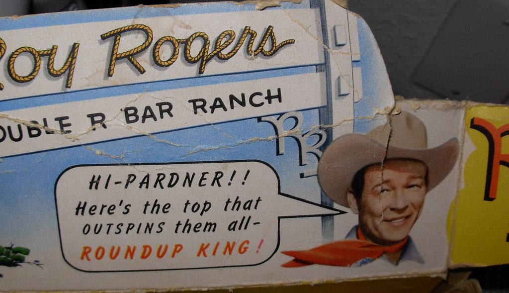 Vintage Roy Rogers Yo Yo Store Display Box Vintage Roy Rogers Yo Yo Store Display Box