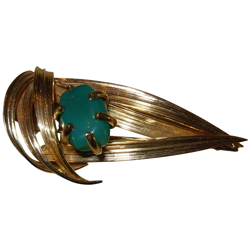 Vintage Signed "Grosse" 1961 Brooch Pin Vintage Signed "Grosse" 1961 Brooch Pin