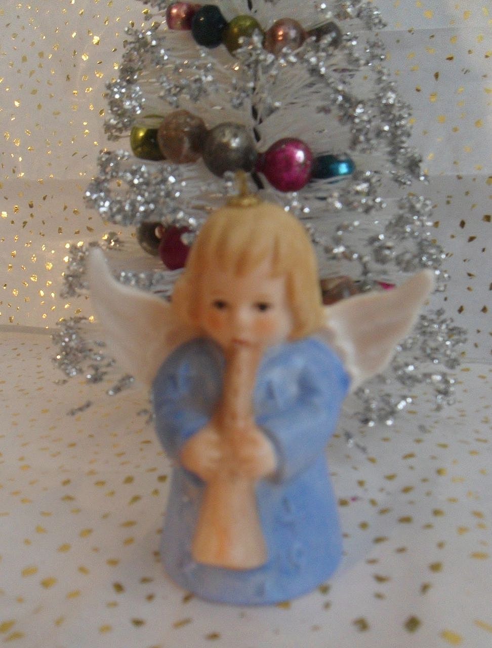 Vintage 1976 Goebel W. Germany Angel Bell Ornament Vintage 1976 Goebel W. Germany Angel Bell Ornament