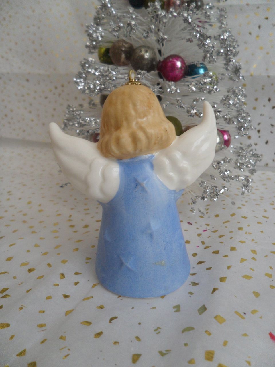 Vintage 1976 Goebel W. Germany Angel Bell Ornament Vintage 1976 Goebel W. Germany Angel Bell Ornament
