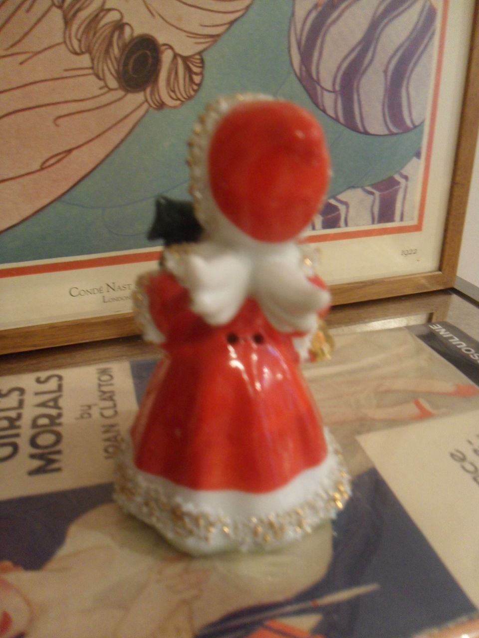 Five & Dime LEFTON Christmas Angel Bell Spaghetti Trim Five & Dime LEFTON Christmas Angel Bell Spaghetti Trim